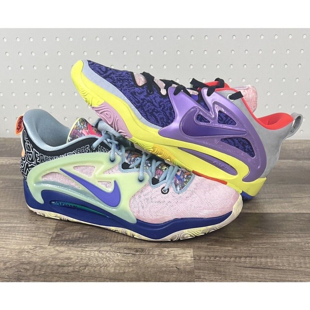 Nike KD 15 What The Action Grape Pink Basketball New FN8010-500 Men's Size 17
